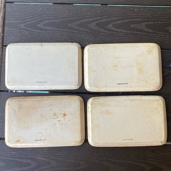 Vintage Japanese Papermache Trays - Picture 2 of 16